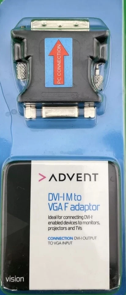 ADVENT  ADAPTOR  ADVMVGF12 - DVI M To VGA F Adaptor - Image 4 of 4