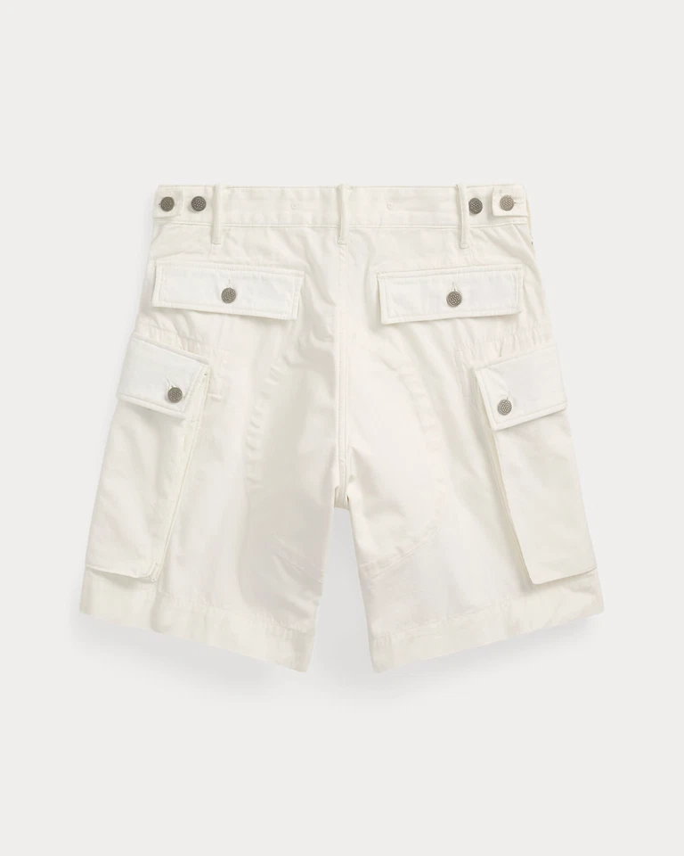 Ralph Lauren RRL Double RL White Regiment Ripstop Cargo Short Mens W36 RRP £275 - Image 4 of 4