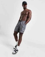 NEW Nike Packable Cargo Volley 5  Swim Shorts Trunks Mens Size XL Gray