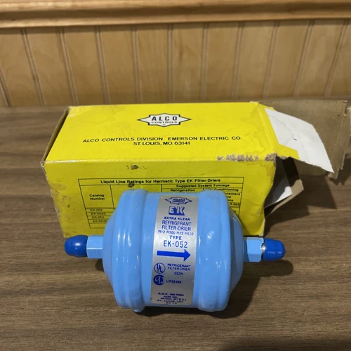 NEW ALCO Extra Klean Liquid Line Filter Drier 1/4" EK-052 NOS Vintage