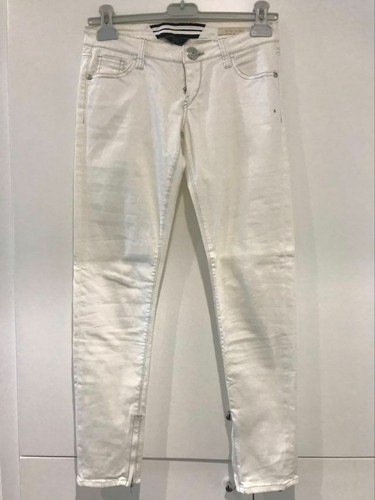 Pantalone Guess bianco modello Beverly skinny tg 26 | eBay