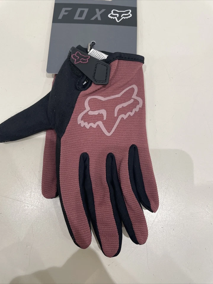 Fox Youth Ranger Gloves -pink Size Small - Image 2 of 4