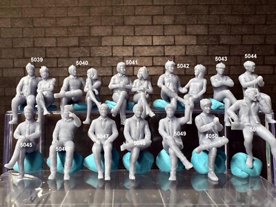 1:64 Figures  - For Dioramas Miniature Figures 164 Fig Lot 680 Doublegdiecast