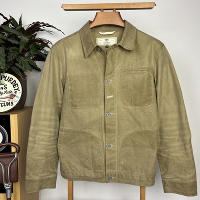 RGT Rogue Territory Waxed Canvas Supply Jacket - Tan Ridgeline (XL) 007 Bond