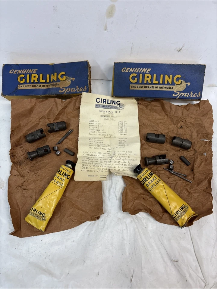 Austin 8hp 10hp A40 Singer 9 Jowett Lanchester 10 NOS Girling Brake Expander Set - Image 2 of 4