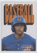 2021 Heritage Minor League Edition 1972 Topps Pack Cover Cards Wander Franco 3d5
