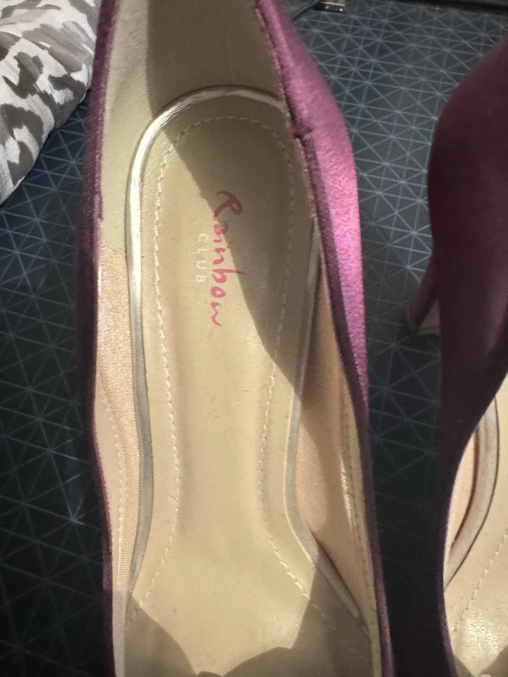 Rainbow Dyed Shoes 5.5 - Image 3 of 4