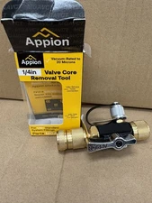 Open Box, Unused Appion MGAVCT 1/4" Vacuum-Rated Valve Core Tool