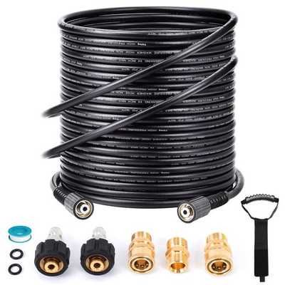 #ad #ad Pressure Washer Hose 100FT 1 4” 4000 PSI Kink Resistant High Pressure Hos $89.91