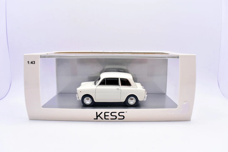 Modellino auto scala 1:43 Autobianchi bianchina bianco Kess modellismo Fantozzi - Immagine 2 di 4