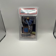Topps 2025 Junior Caminero Rays Major League Material Gold 13/50 PSA 9
