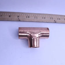 Everbilt 1 in. Copper Pressure All Cup Tee Fitting