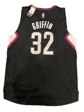 New 2015 Blake Griffin Clippers Size XL Black Rev 30 Adidas Swingman Jersey NWT