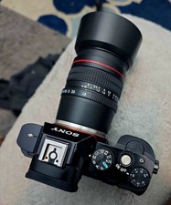 Sony Alpha 7 Mirrorless Camera 24.3MP Black w...