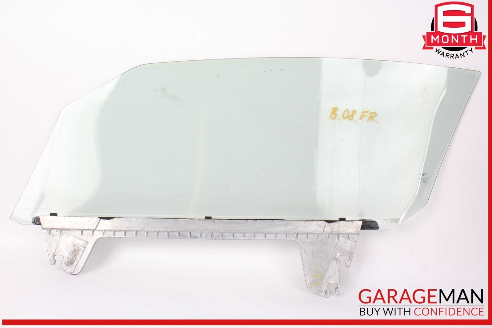 07-18 Bentley Continental GTC Front Right Passenger Side Door Window Glass OEM