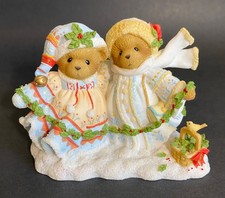 CHERISHED TEDDIES BEARS Anja  Kirstyn 4020559 The Warmth of Friendship - SIGNED