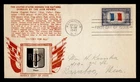 DR WHO 1943 FDC OVERRUN NATIONS FRANCE CROSBY 197136