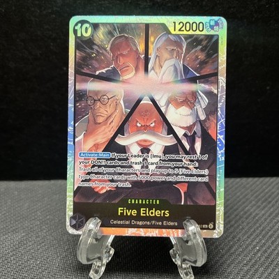 Five Elders   OP13-082    One Piece Card Game - OP13  Super Rare Foil   M/NM