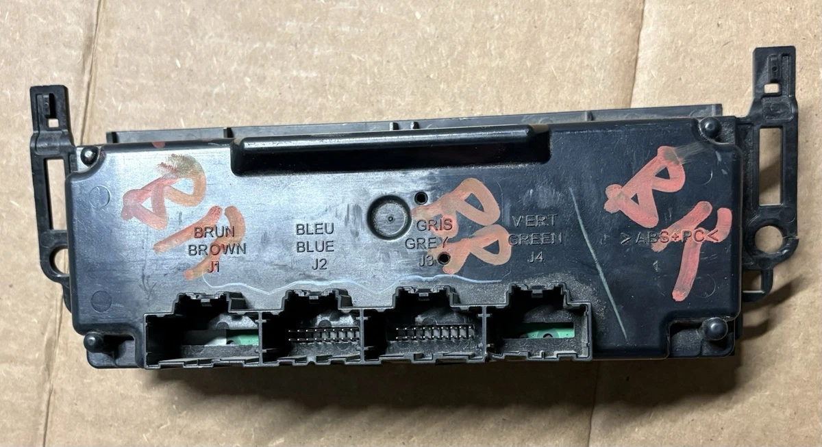 Genuine Part (22803601) Heating and Air Conditioning Control photo 4