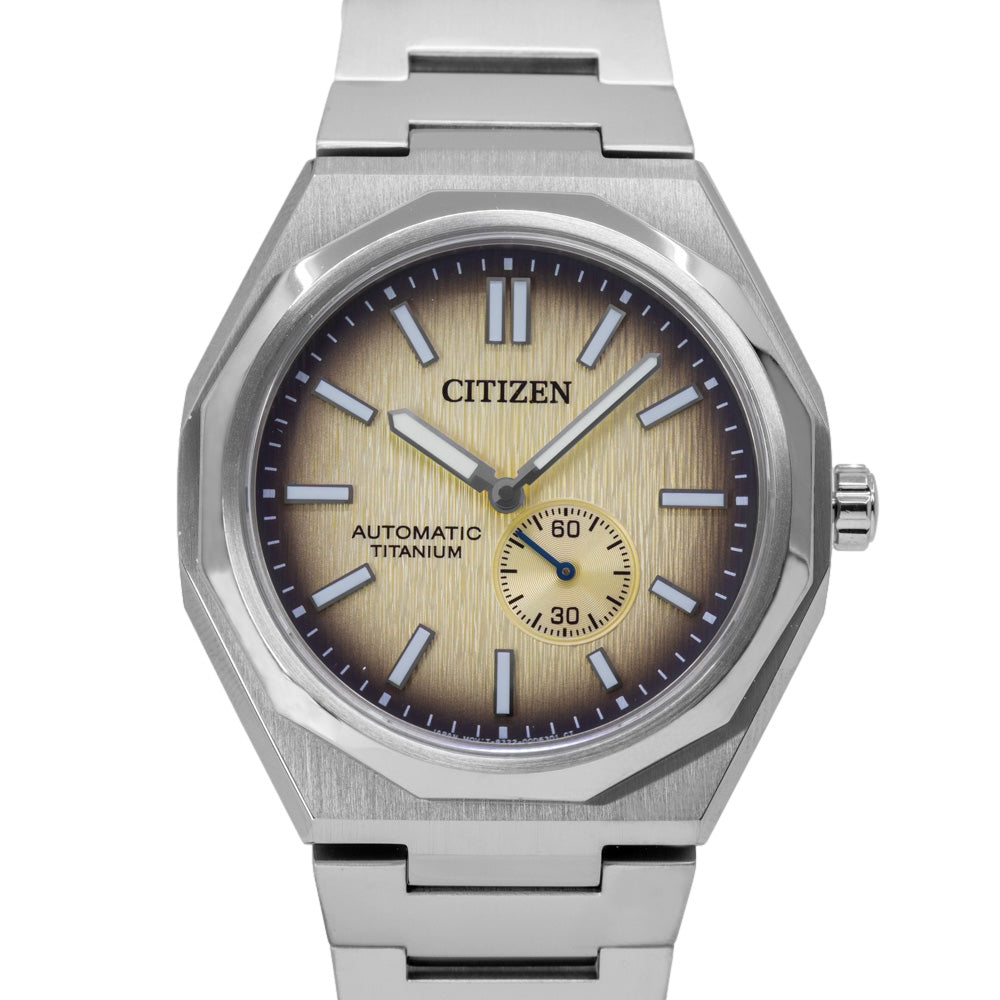 Citizen Zenshin Automatic Titanium Sapphire Copper Dial Men's