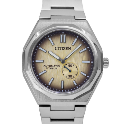 Citizen Zenshin Automatic Titanium Sapphire Copper Dial Men's