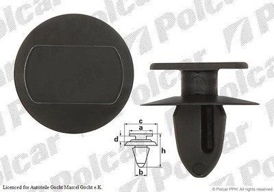 Klammer Clip Set Türverkleidung für VW Polo V Limo Scirocco III 2002 - 2022