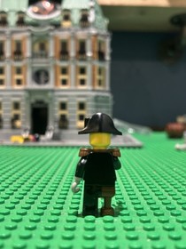 Lego Captain Red Beard 6285 6286 10040 Hat with Skull Pirates I Minifigure