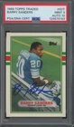 1989 Topps Traded #83T Barry Sanders Auto RC Rookie Mint PSA 9 10 Auto
