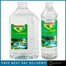 BARTOLINE CLEAN SPIRITS TURPS MINERAL FOR CLEANING DEGREASING STAIN REMOVAL NEW