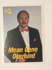 1989 Titan Sport WWF Classic # 51 Mean Gene Okerlund