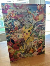 3D Anime Motion Poster- Lenticular Wall Art-Pokemon 3D Effect Decoration Gift