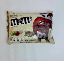 2020 M&Ms White Chocolate Sugar Cookie 7.44 Oz Bag