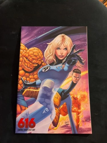 FANTASTIC FOUR FANFARE #2 GREG LAND 616 EARTHS MIGHTIEST  MULTIVERSE VARIANT 1