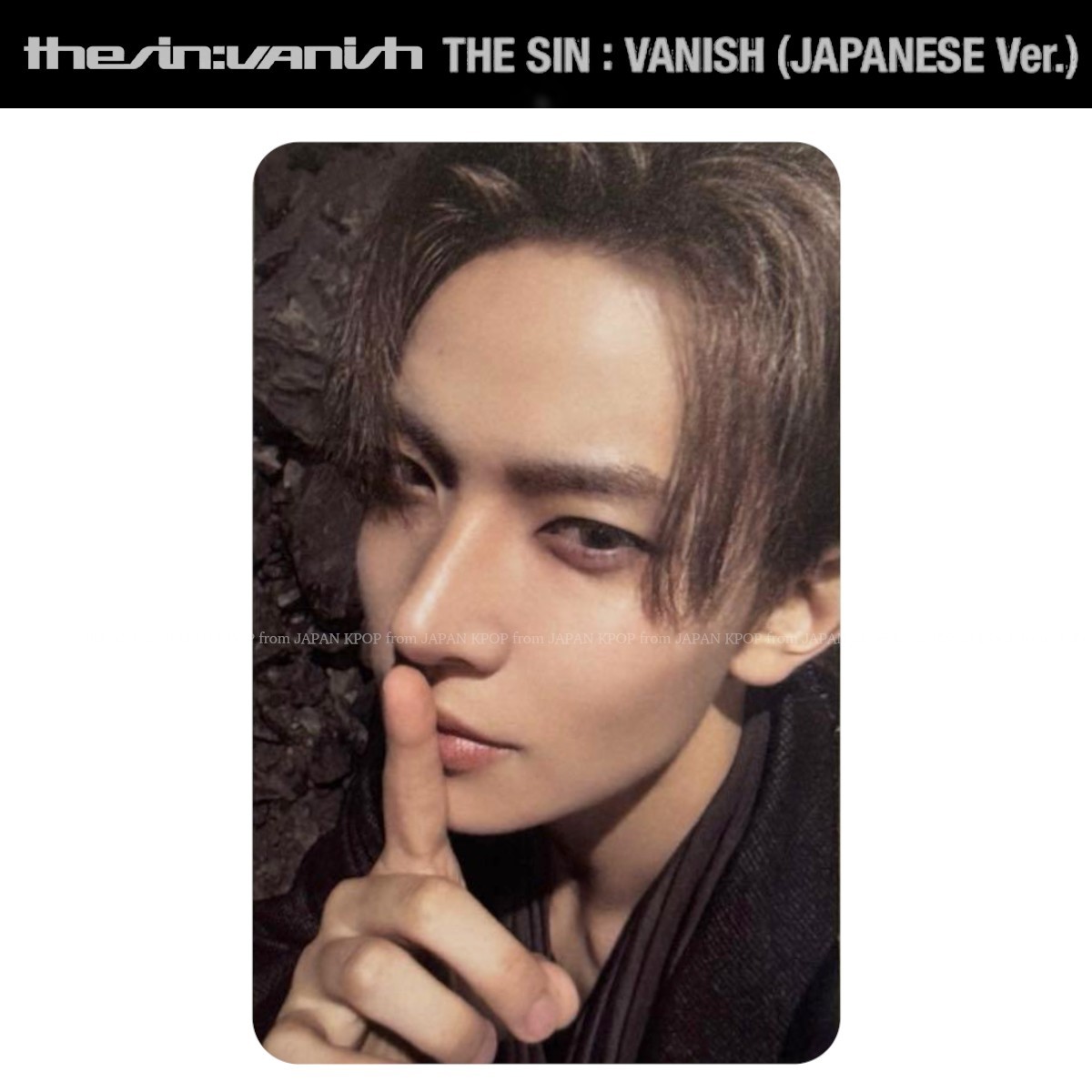 ENHYPEN THE SIN : VANISH JAPANESE ver. ALBUM PHOTOCARD LUCKY DRAW