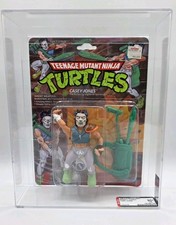 1989 Vintage Playmates TMNT Casey Jones Series 2 19 Back Graded AFA 80 NM