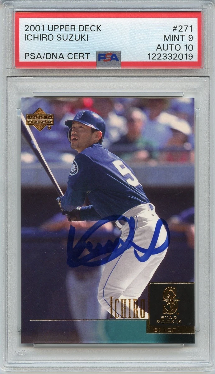 Upper Deck Ichiro Suzuki Rookie Baseball Sports Trading Cards