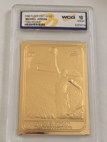 Jordan 1998 Fleer Jordan #5274 Gold