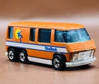 Vintage 1976 Hotwheels GMC Palm Beach Motorhome Redline Orange Van