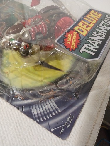 Transformers Beast Wars RATTRAP Deluxe TransMetals NEW 1997 Original MOC - Picture 2 of 4