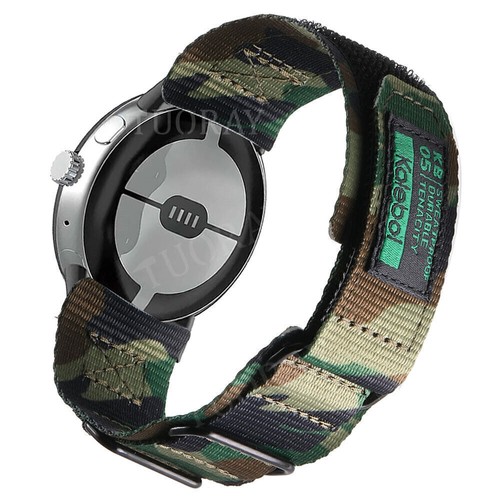 Nylon Sport Loop Strap Wrist Band For Google Pixel Watch 3 45mm/Watch 3 2 1 41mm - Picture 21 of 25