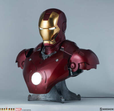 SIDESHOW Avengers Iron Man Mark III Life-Size Bust 1 1 Scale