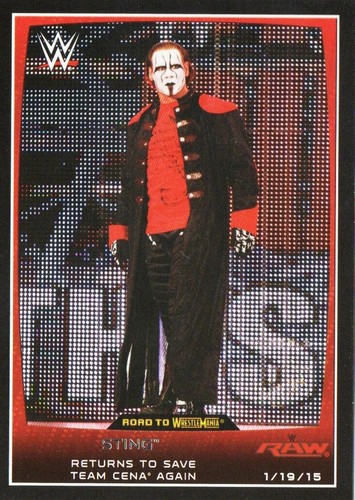 WWE Raw Slam Attack 2008 Road To Wrestlemania 2015 Individual Trading Cards - Picture 184 of 186