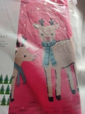 My First Christmas Red Swaddle Blanket 90 x90 cms  John Lewis Brand New