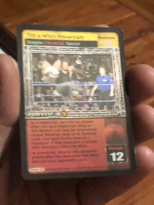 wwe raw deal ccg Tilt-a-Whirl Powerslam (foil) SS3