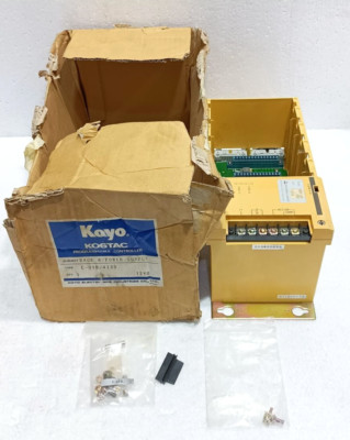 KOYO ELECTRONICS PROGRAMMABLE CONTROLLER E-01B-4130 RACK W/POWER SUPPLY NEW