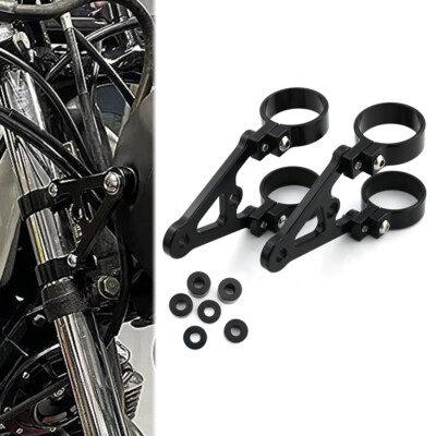 43mm CNC Headlight Bracket Fork Tube Clamp Aftermarket Fit For BUELL M2 Cyclone 