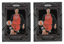 2023 PRIZM WNBA BASKETBALL ALYSHA CLARK #55 LOT OF 2 CARDS,LAS VEGAS ACES