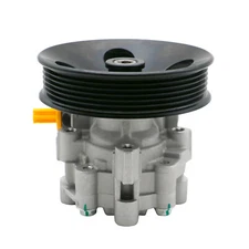 Power Steering Pump w/ Pulley for 10-17 Chevy Equinox GMC Terrain V6 3.0L 3.6L