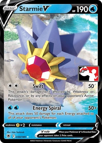 Starmie V 030/189 Prize Pack Series Cards