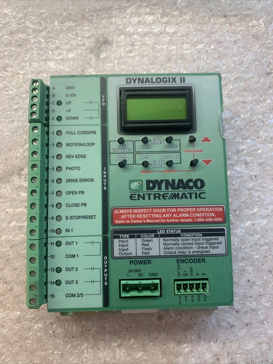 DYNALOGIX II DY-4100-S Broken For Parts | eBay